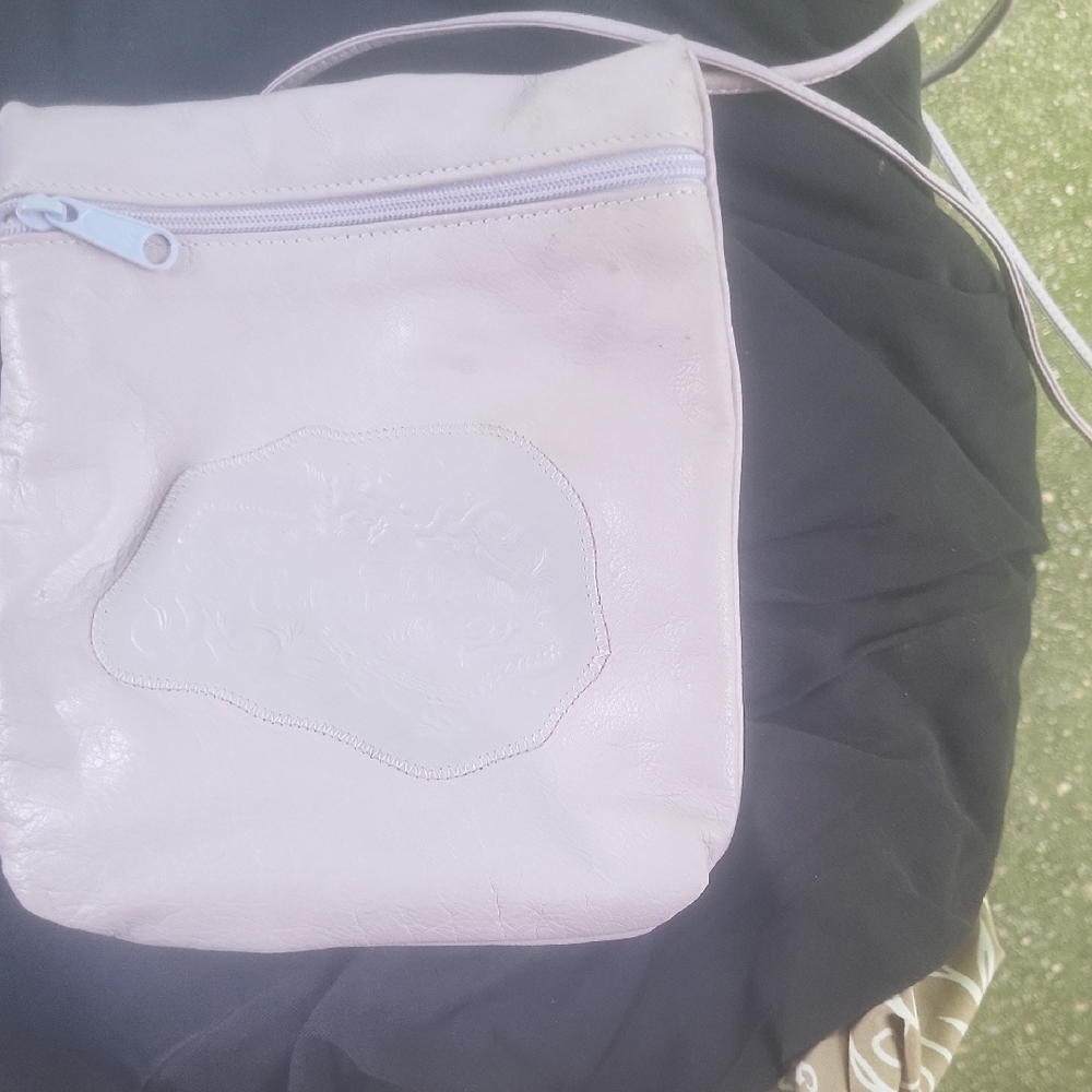 Elegant Cream Crossbody Bag